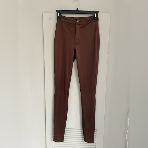 SKIMS Cocoa Disco Skinny Pants - Picture 4 of 7